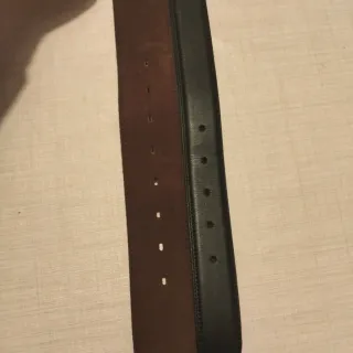 Cinture in vera pelle - 2 pezzi