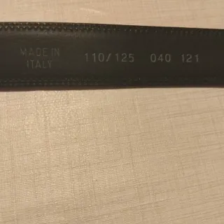 Cinture in vera pelle - 2 pezzi