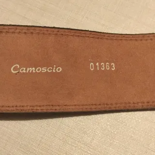 Cinture in vera pelle - 2 pezzi