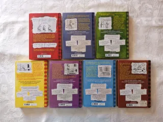 Colección Diario de Greg 1 al 7. Muy buen estado