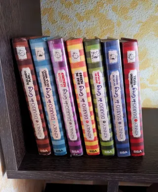 Colección Diario de Greg 1 al 7. Muy buen estado
