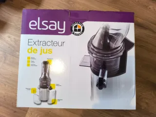 Extractor de Zumo Acero Inoxidable Nuevo