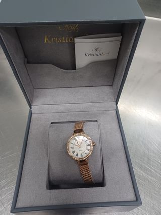 Reloj Kristian Kiel Dorado Nuevo