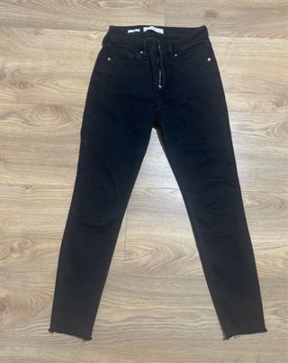Mango Jeans Negros Talla 36