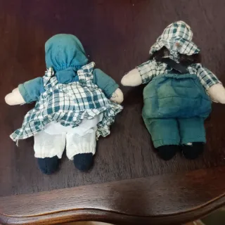Pareja Muñecos Antiguos