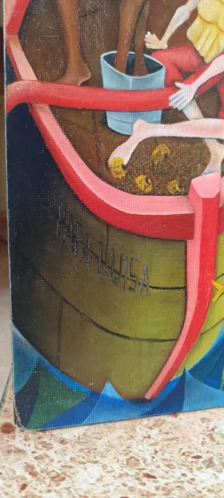 Cuadro Parcher in Boot PAPA LUISA