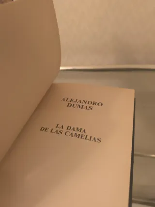 Libro La dama de las Camelias
