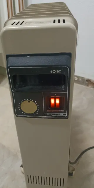 Radiador Solac Beige