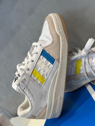 Adidas Forum Low CL Beige/Bianco