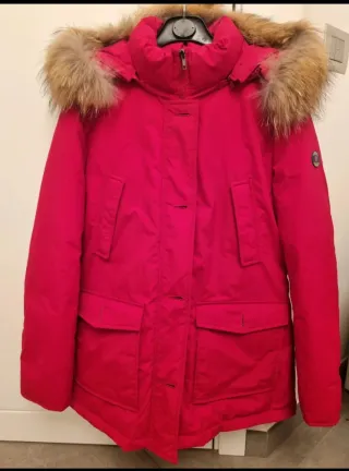 Parka donna cappuccio pelliccia