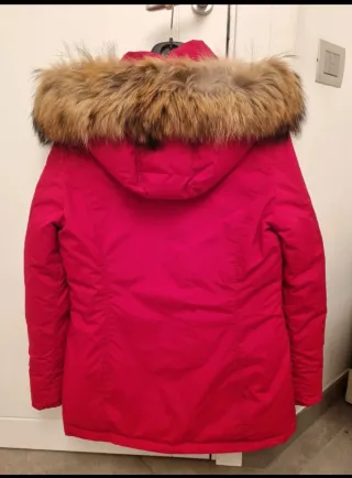 Parka donna cappuccio pelliccia
