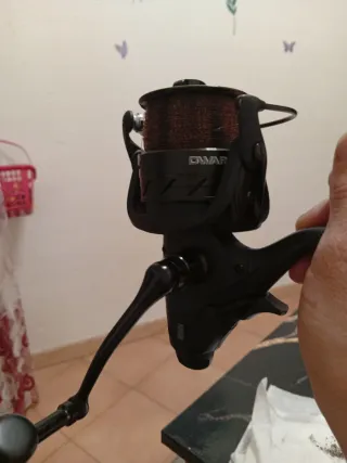 Carrete de pesca para carpa