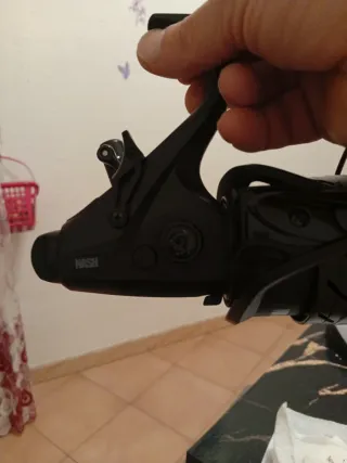 Carrete de pesca para carpa