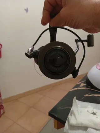 Carrete de pesca para carpa