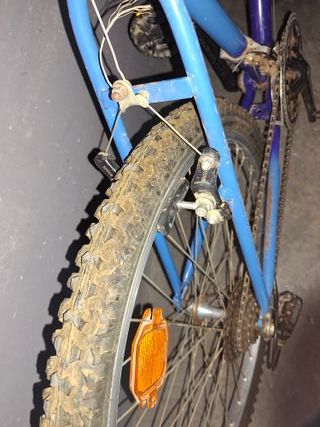 Bicicleta de montaña antigua