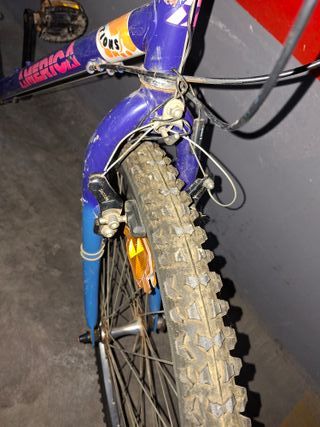 Bicicleta de montaña antigua