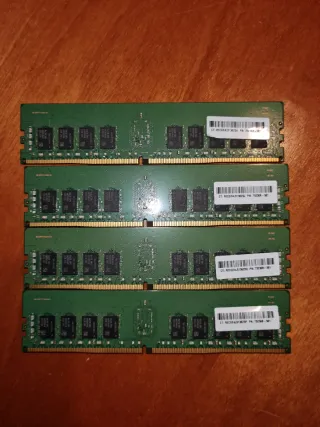 Samsung 32GB DDR4 memoria RAM 2133p 4 x 8 gb