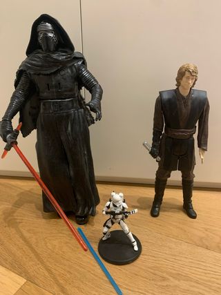 Figuras Star Wars Kylo Ren, Anakin, Stormtrooper
