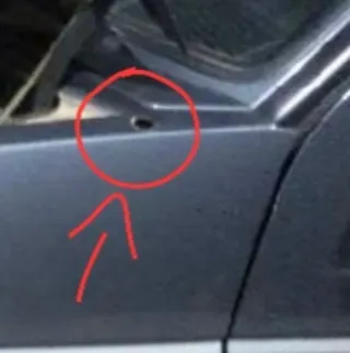 Tapón Antena aleta Golf MK2 GTI G60