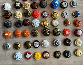 109 Chapas Cava y Champagne Colección