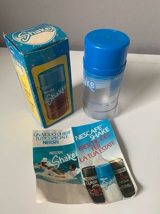 Shaker pubblicitario Nescafé Nestle vintage