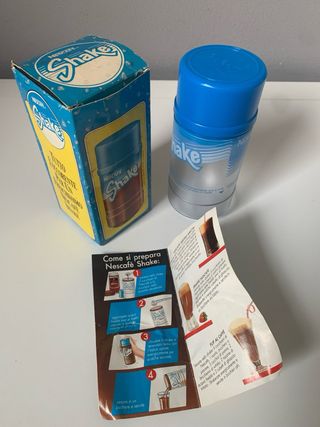 Shaker pubblicitario Nescafé Nestle vintage