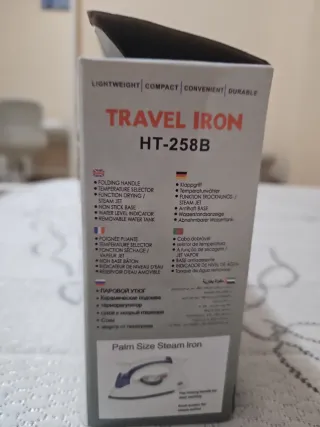 Plancha de Viaje HT-258B