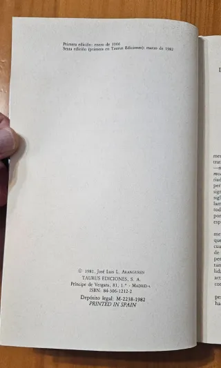 MORAL Y SOCIEDAD. LA MORAL ESPAÑOLA EN EL S. XI...