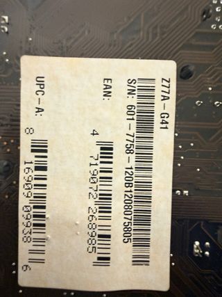 MSI Z77A-G41 Placa Base