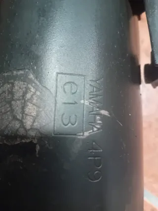 Tubo de escape Yamaha Cygnus 125