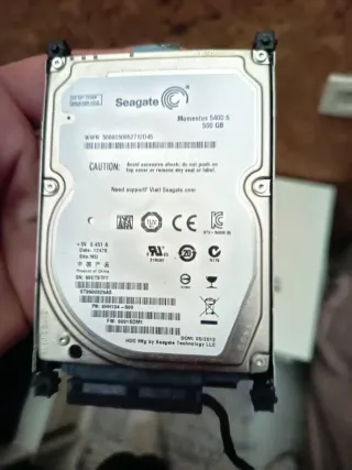 Disco Duro Seagate Momentus 500GB