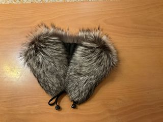 Collo in volpe argentata