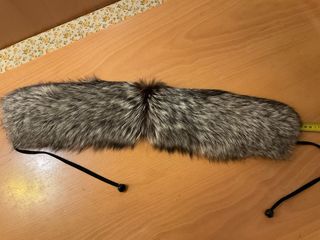 Collo in volpe argentata