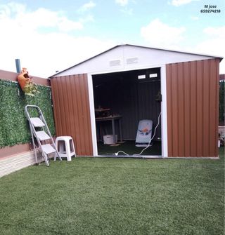 Césped artificial reciclado