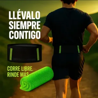 Riñonera Running Reflectante