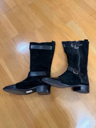 Botas piel negras T38