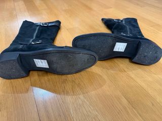 Botas piel negras T38