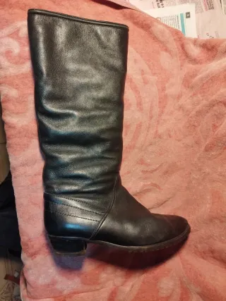 Stivali Alpaca Lana Vergine Neri