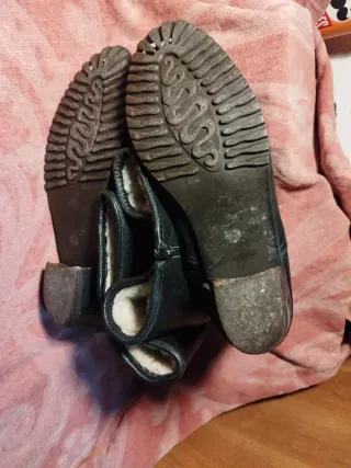 Stivali Alpaca Lana Vergine Neri