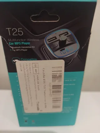 Reproductor MP3 Coche Multifunción T25