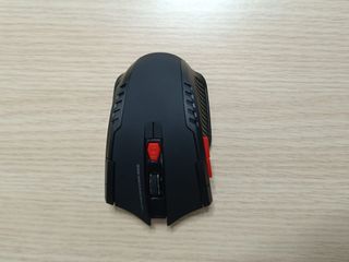 Ratón Inalámbrico Gaming Negro y Rojo