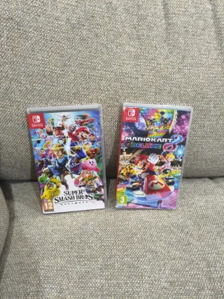Mario Kart 8 Deluxe y Super Smash Bros. Ultimate