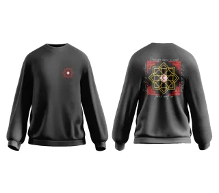 Sudadera Sevilla Himno Negra