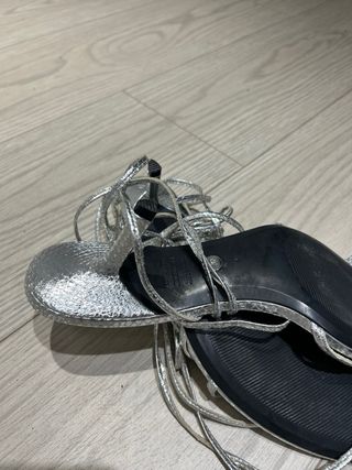 Sandalias Zara Plataforma Tacon Talla 38