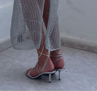 Sandalias Zara Plataforma Tacon Talla 38