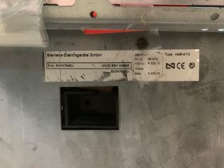 Placa Vitrocerámica Siemens