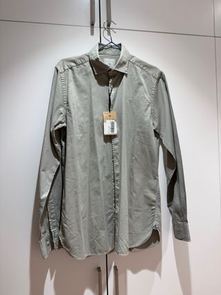 Camisa Scalpers Verde caqui Talla 39