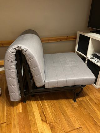 Sillón cama plegable Ikea blanco