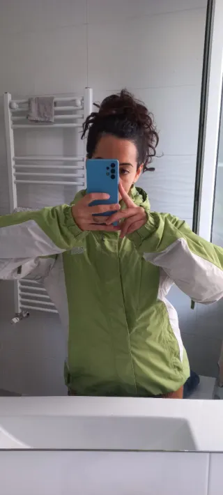 Chaqueta The North Face Mujer Verde/blanco