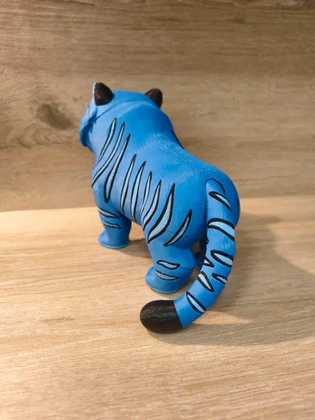Figura Derpy Tiger K-Pop 3D